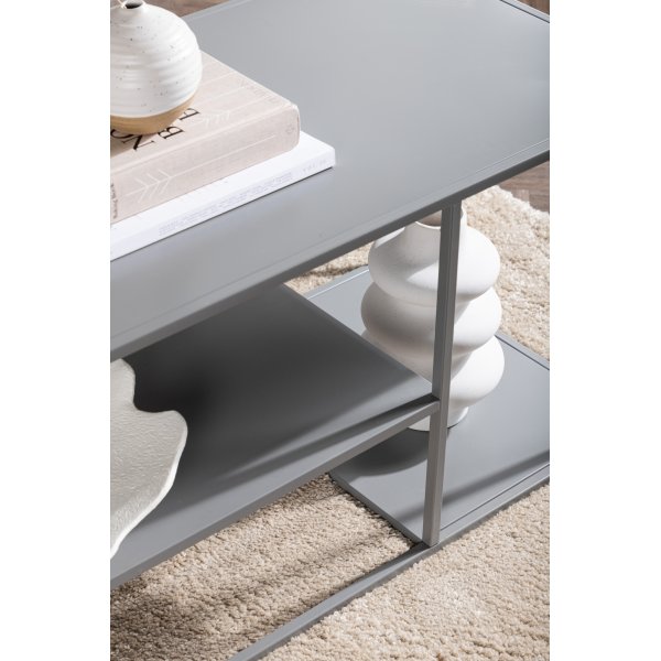 Trane salongbord 120 x 50 cm - Lys grå Trane salongbord 120 x 50 cm - Lys grå