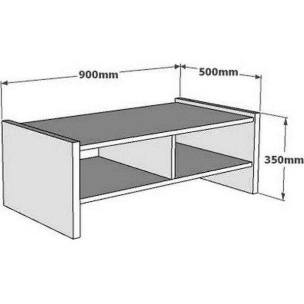 Pera salongbord 90 x 50 cm - Travertin Pera salongbord 90 x 50 cm - Travertin