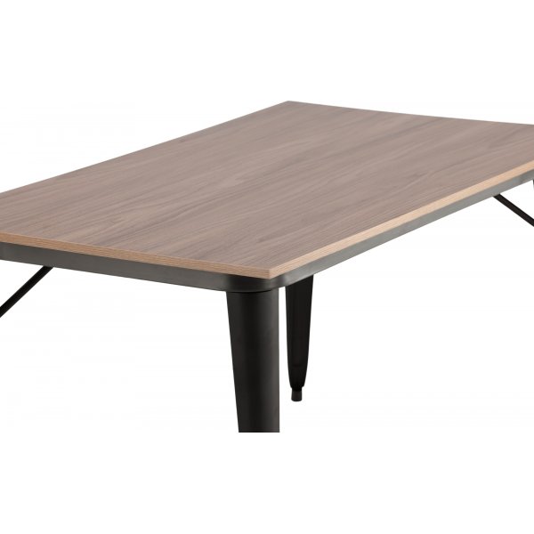 Tempe spisebord 140 x 80 cm - Valnøtt Tempe spisebord 140 x 80 cm - Valnøtt