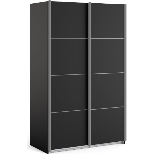 Verona smal garderobe - Sort