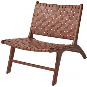 F�t�lj Pixie Porto - Konjak / Teak + M�belrengj�ring