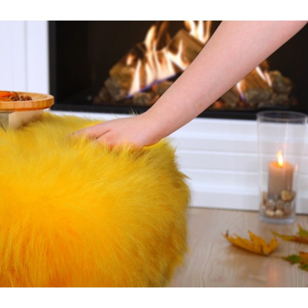 Hjortepuff - Gul Hjortepuff - Gul