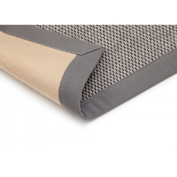 Flatvevd teppe Winston - Taupe/grå Flatvevd teppe Winston - Taupe/grå