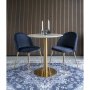 Bolzano spisebord - Marmor imitasjon / messing - 70 + Mbelftter