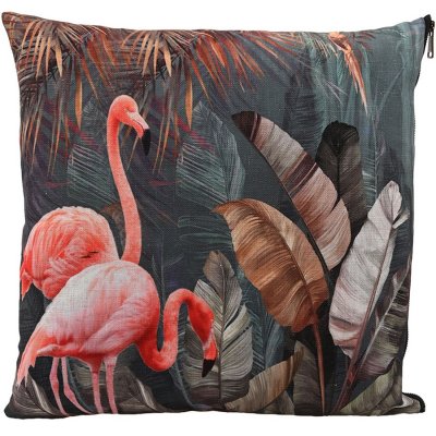 Flamingo putetrekk 45x45 cm - Multicolor
