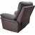 Reclinerlenestol Riverdale - Brun (Mikrofiber) + Tekstilrens for mbler