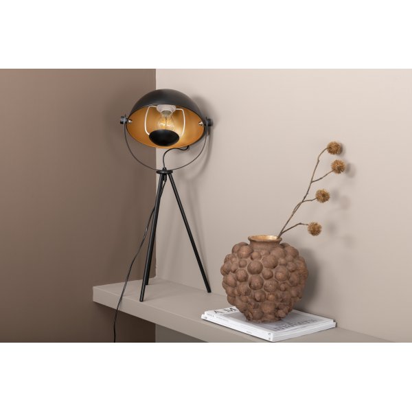 Iris bordlampe - Svart