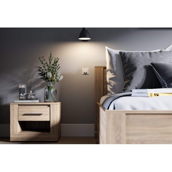 Einar nattbord - San Remo eik