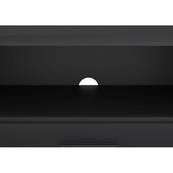 Media wide media benk med skuffer - Sort Media wide media benk med skuffer - Sort