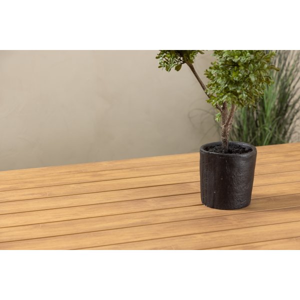 Utebord 205 x 90 cm beige / Teak-look - Copacabana Utebord 205 x 90 cm beige / Teak-look - Copacabana