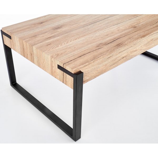 Vincent sofabord - Eik/svart Vincent sofabord - Eik/svart