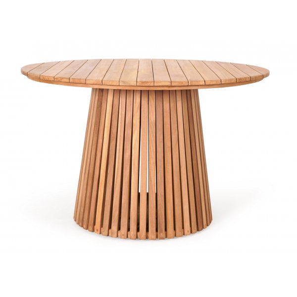 Edenryd rundt spisebord D120 cm - Teak + Tekstilrens for møbler Edenryd rundt spisebord D120 cm - Teak + Tekstilrens for møbler