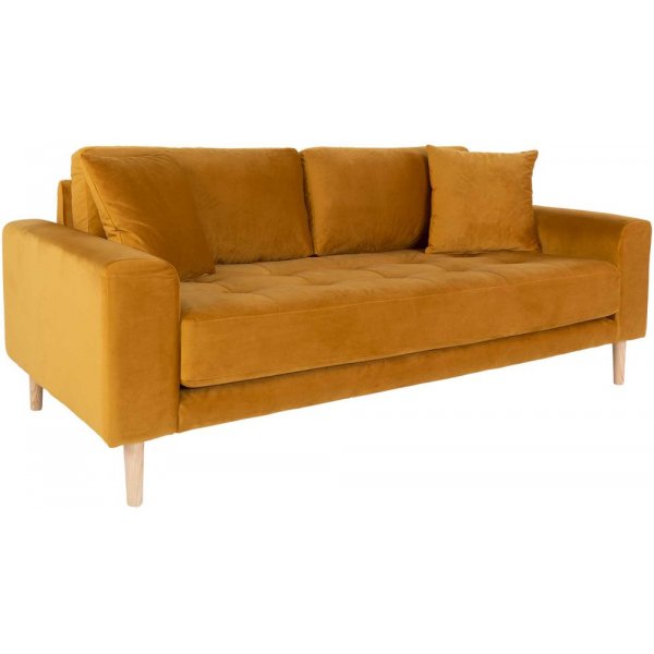 Lido 2,5-seters sofa - Gul