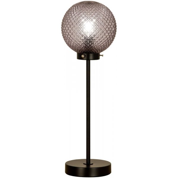 Bordlampe Flory - Svart/rykgr