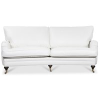 Howard London Premium 4-seter buet sofa - Hvitt PU Howard London Premium 4-seter buet sofa - Hvitt PU