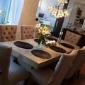 Kundebilde Tuva Kate lysegrå - Høy rygg (rygg-håndtak)
