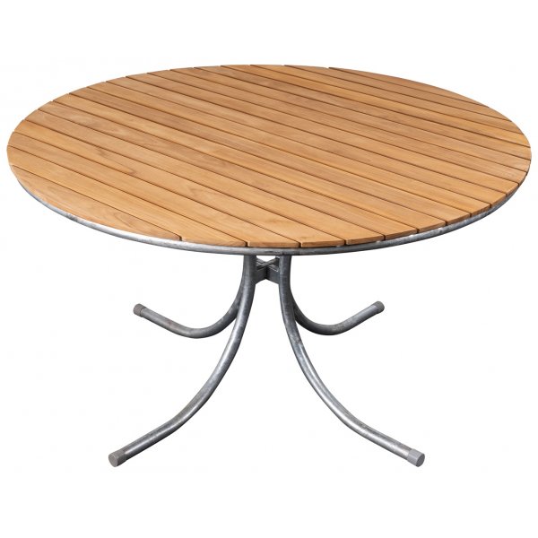 M�llan spisebord rundt 130 cm teak