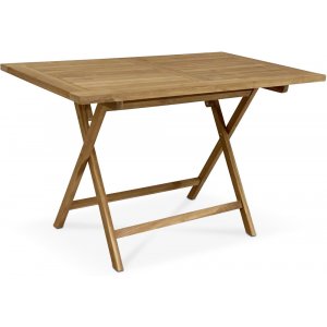 Grunnebo sammenleggbart spisebord 120 cm - Teak + Treolje til mbler