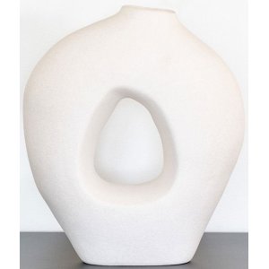 House Nordic vase 38 cm - Hvit