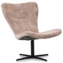 Spekerd designer lenestol - Beige Velour