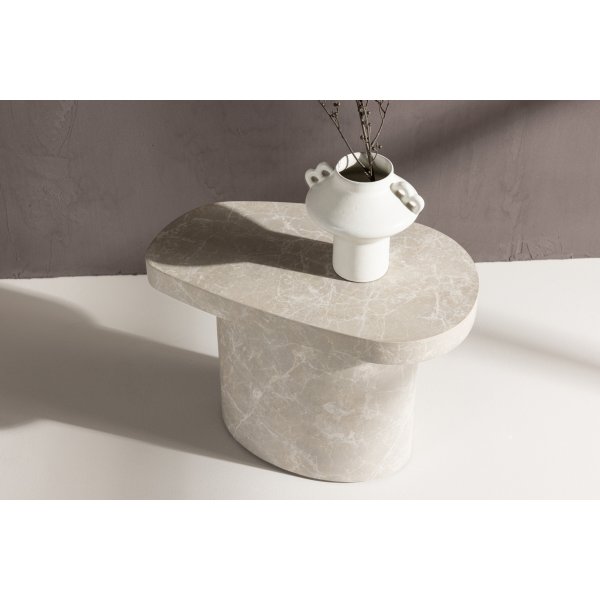 Båstad sidebord 50 x 30 cm - Betongeffekt Båstad sidebord 50 x 30 cm - Betongeffekt