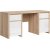 Kaspisk skrivebord 160 x 65 cm - Eik/hvit