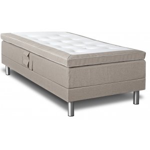 Nova justerbar seng (beige Inari 22) - Valgfri bredde + Mbelftter