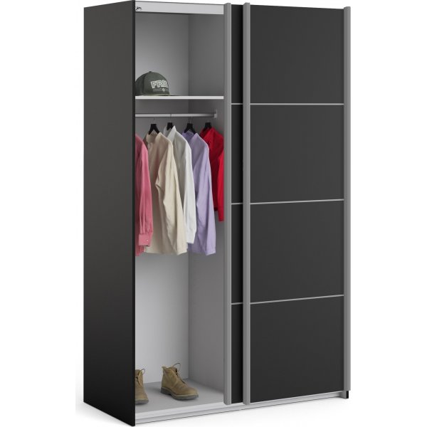 Verona smal garderobe - Sort Verona smal garderobe - Sort
