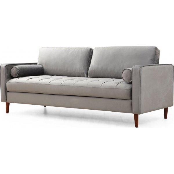 Rome 3-seters sofa - Lysegrå Rome 3-seters sofa - Lysegrå
