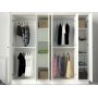 Ravenna garderobe - Hvit/gull