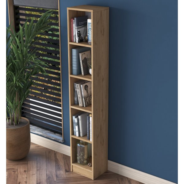 Hector bokhylle 14 - Valnøtt Hector bokhylle 14 - Valnøtt