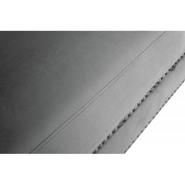 Chesterfield Royal 3-seters sofa - Grå fløyel Chesterfield Royal 3-seters sofa - Grå fløyel