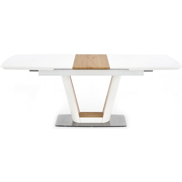 Vickie spisebord - Hvit/eik Vickie spisebord - Hvit/eik