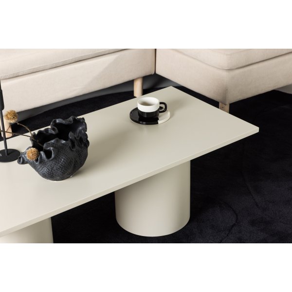 Sandvika salongbord 120 x 50 cm - Beige Sandvika salongbord 120 x 50 cm - Beige