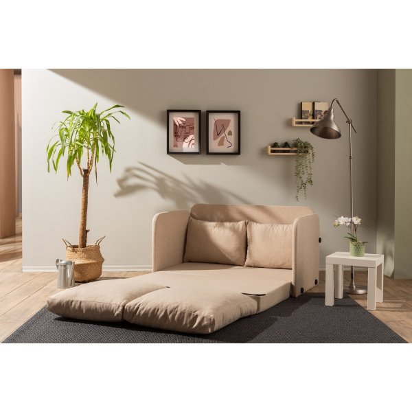 Saga 2-seters sovesofa - Beige Saga 2-seters sovesofa - Beige