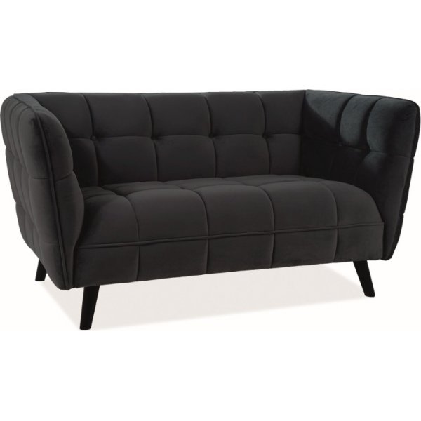 Renae 2-seters sofa - Svart Renae 2-seters sofa - Svart