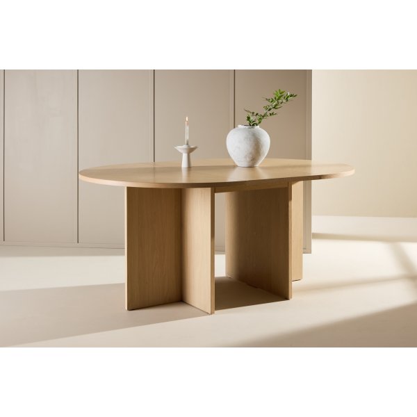 Strada spisebord 120-170 x 120 cm - Whitewash Strada spisebord 120-170 x 120 cm - Whitewash