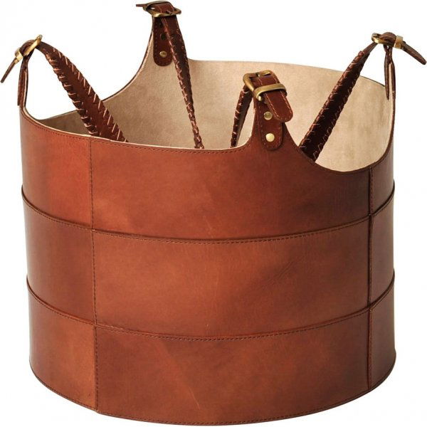 Milan vedkurv - Brun Milan vedkurv - Brun