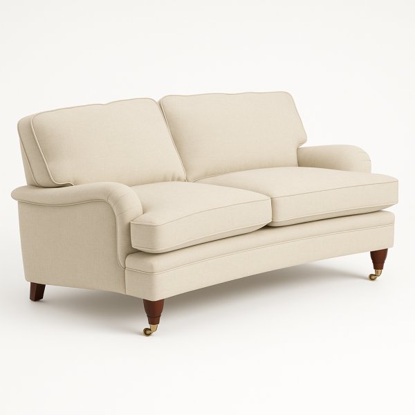 Sofa buet 3-seter 195 cm - Beige - Howard Luxor