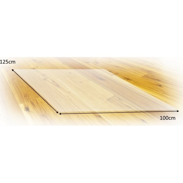 Lyla teppe 100x125 cm - krystallklar Lyla teppe 100x125 cm - krystallklar