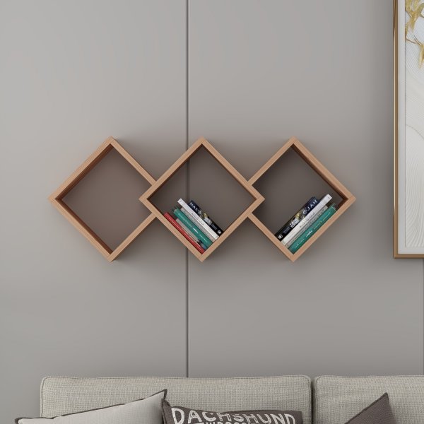 Glaxy vegghylle - Furu Glaxy vegghylle - Furu