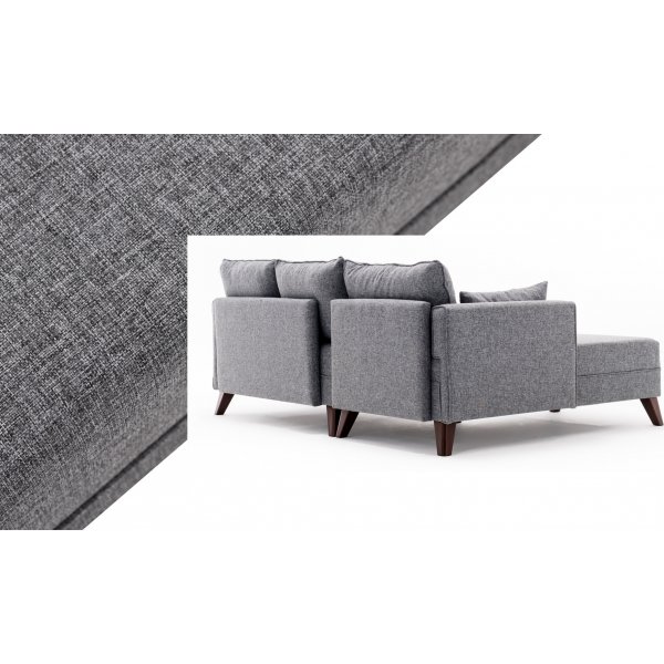 Bella divansovesofa - grå Bella divansovesofa - grå