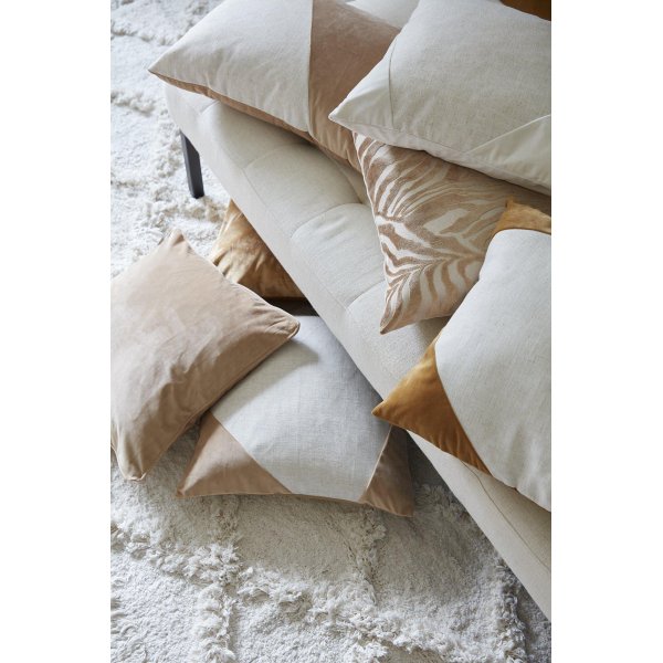 Elise putetrekk - Beige gul fløyel Elise putetrekk - Beige gul fløyel