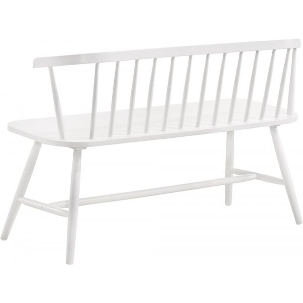 Pinnesofa Fårö - Hvit + Møbelføtter Pinnesofa Fårö - Hvit + Møbelføtter