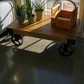 Kundebilde Buffalo sofabord med hjul - Vintage