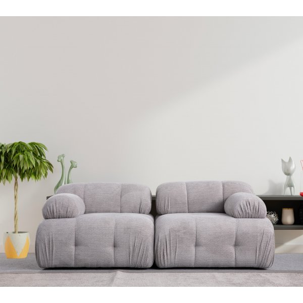 Petite 2-seters sofa - Lys grå Petite 2-seters sofa - Lys grå
