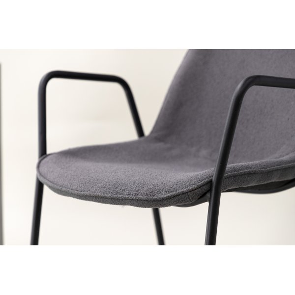 Klädesholmen spisestol - Sort/mørk grå Klädesholmen spisestol - Sort/mørk grå