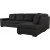 Solna sofa med pen finish 304 cm hyre - Svart bunnet skinn + Flekkfjerner for mbler