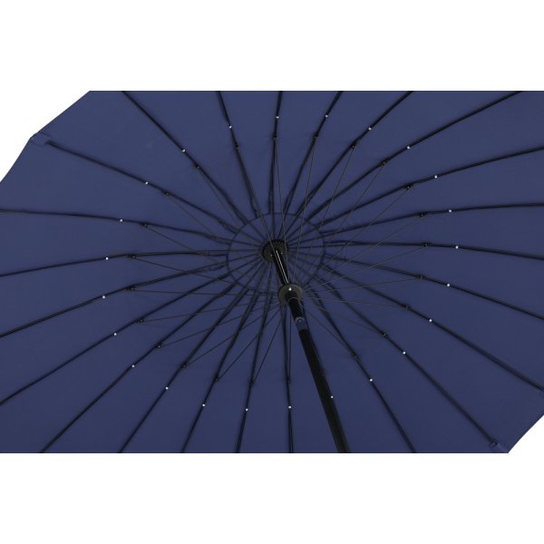 Palmetto parasoll - Sort/Blå Palmetto parasoll - Sort/Blå