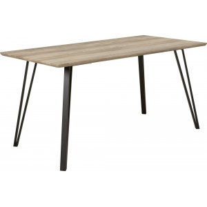Smokey spisebord, 160 cm - Grå + Flekkfjerner for møbler Smokey spisebord, 160 cm - Grå + Flekkfjerner for møbler